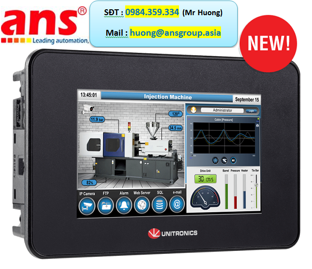 Bộ điều khiển tích hợp US5-B10-B1 UniStream® 5